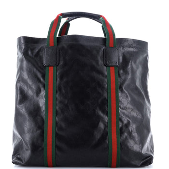 Gucci Gg Tender Tote Bag Gg Coated Canvas Medium
