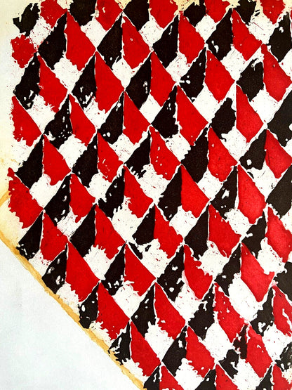 Joe Tilson' Pc From Venice' Etching Signed A Hand Certified