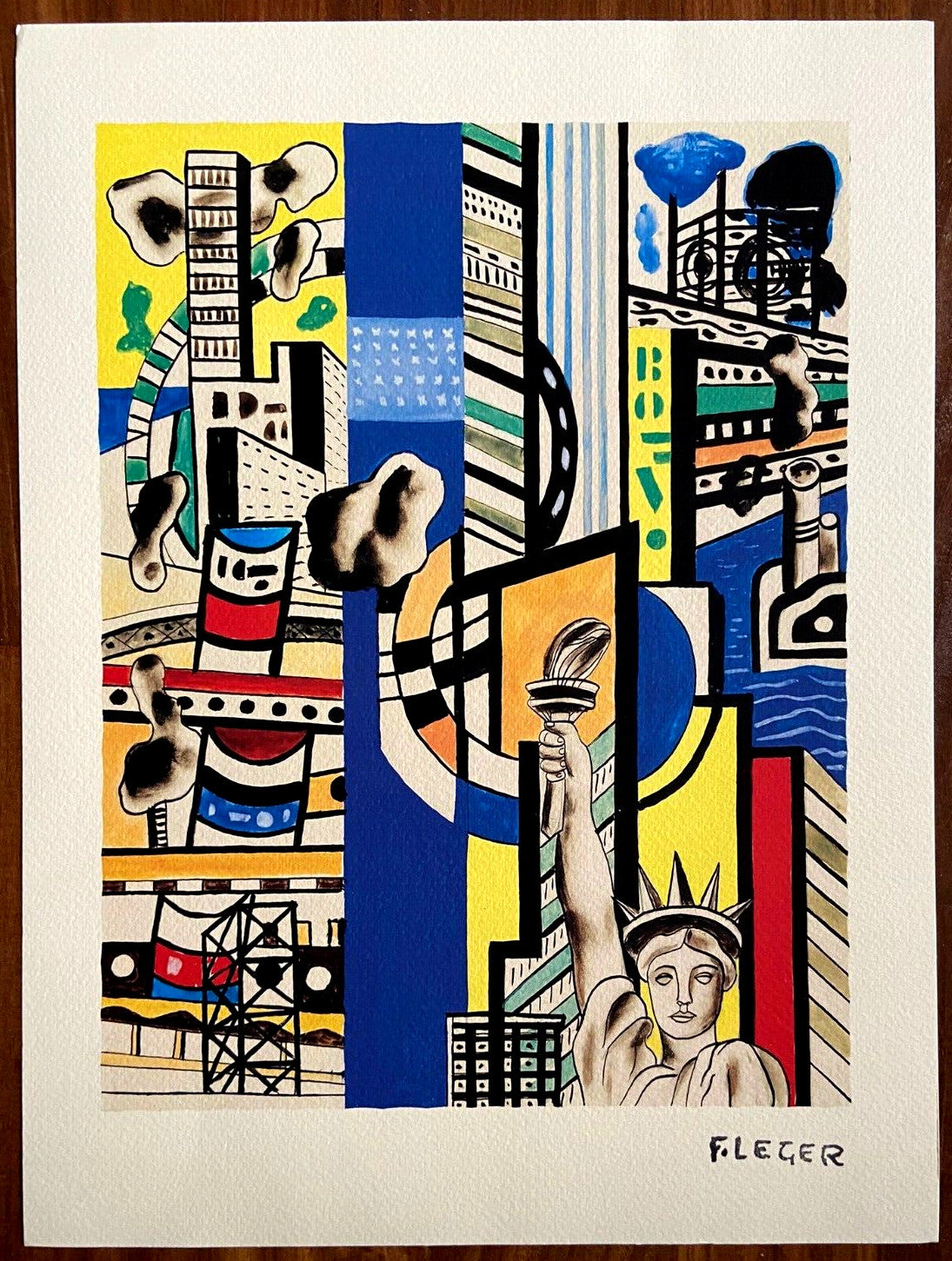 Fernand Lger Lithograph Coa Moma Museum Numbered By Hand Signed Limited