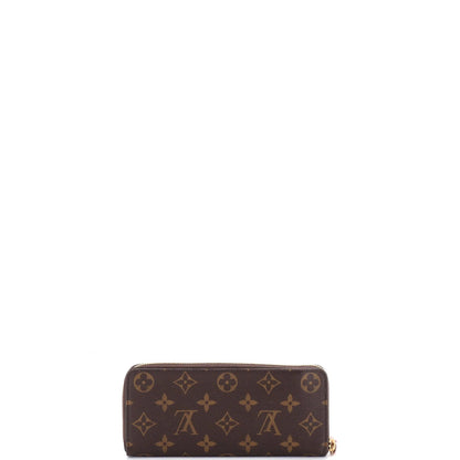 Louis Vuitton Clemence Wallet Monogram Canvas