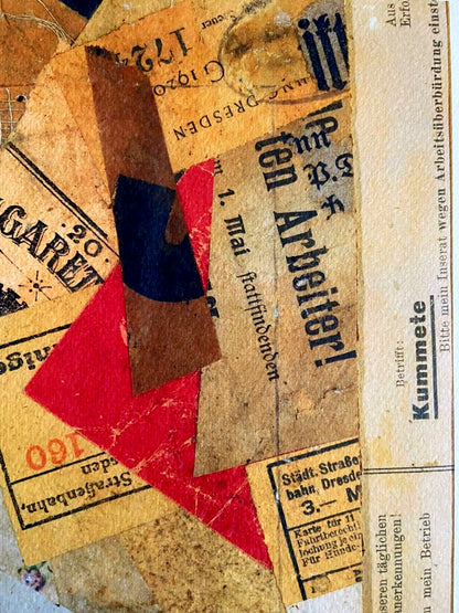 Kurt Schwitters Lithograph (Man Ray Marcel Duchamp Peter Max Ernst Arman)