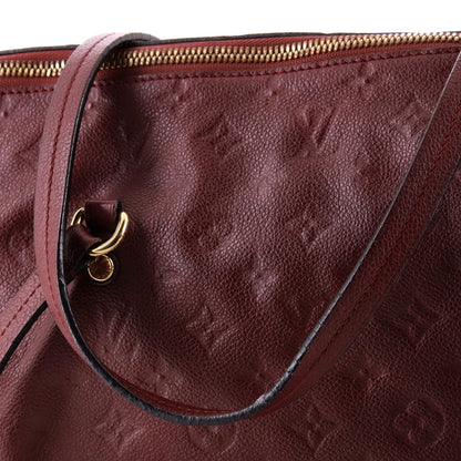 Louis Vuitton Lumineuse Handbag Monogram Empreinte Leather Gm