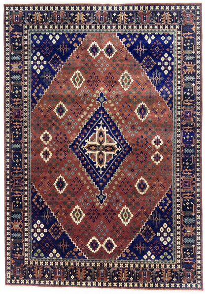 Extra Large Handmade Tribal Geometric Oriental Rug 10X14 ft Bedroom Decor