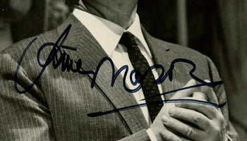 James Mason Signed/Auto 8X10 B/W Photo Actor 