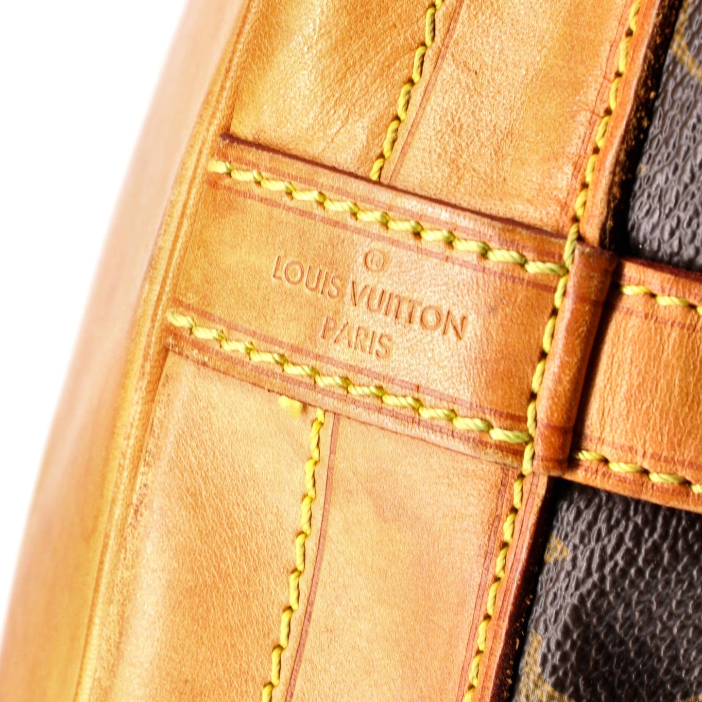 Louis Vuitton Noe Handbag Monogram Canvas Large