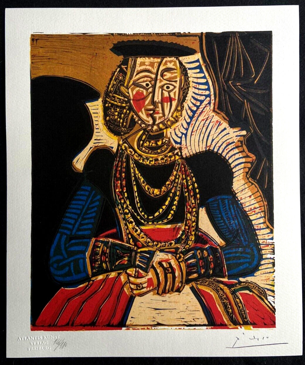Pablo Picasso Lithograph Coa Signed Numbered Certified 180Ex