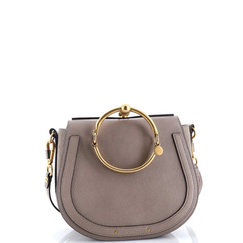 Chloe Nile Crossbody Bag Leather Medium