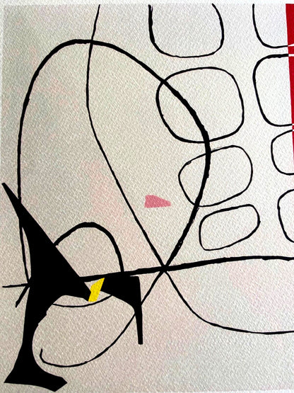 Le Corbusier Lithograph 375 Ex. Coa Mourlot Edition - Paris 1970