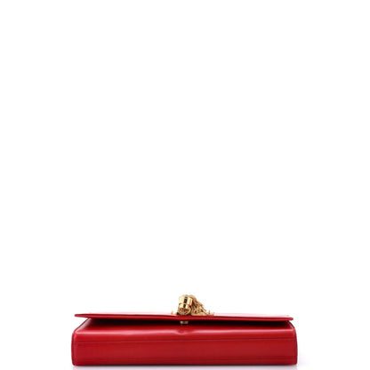 Saint Laurent Classic Monogram Tassel Clutch Leather Long