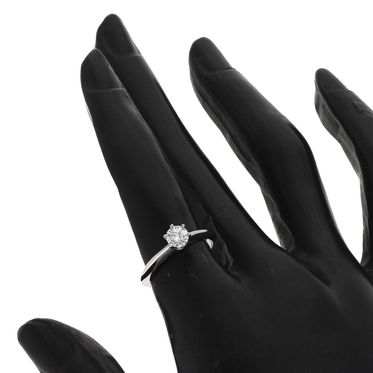 Tiffany&Co.   Ring Solitaire Diamond Platinum