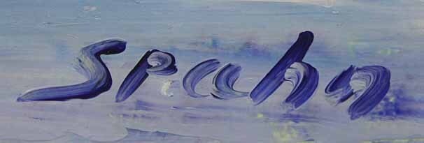 Victor Spahn Horses in Waves Original Mixed Media Signed COA Framed Large