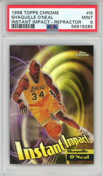 Shaquille O'Neal 1998 Topps Chrome Instant Impact