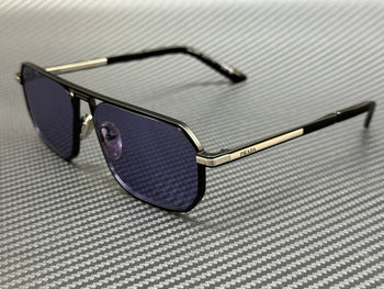 PRADA PR A53S 1BO05Q Matte Black Violet Mirror