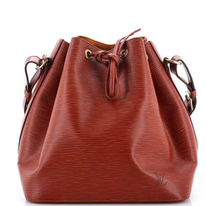 Louis Vuitton Petit Noe Handbag Epi Leather