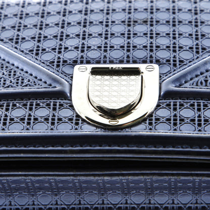 Christian Dior Diorama Flap Bag Cannage Embossed Calfskin Mini