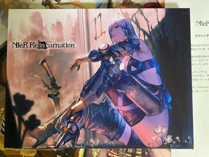 G Nier Re[In]Carnation Rare Canvas Art Limited of 10 Illustrated by Taku