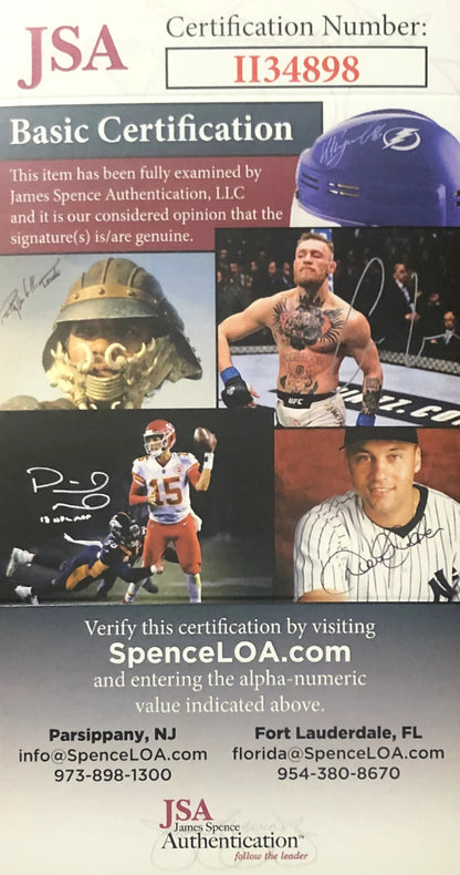 Merv Griffin Autographed Contract (Jsa)