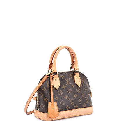 Louis Vuitton Alma Handbag Monogram Canvas Bb
