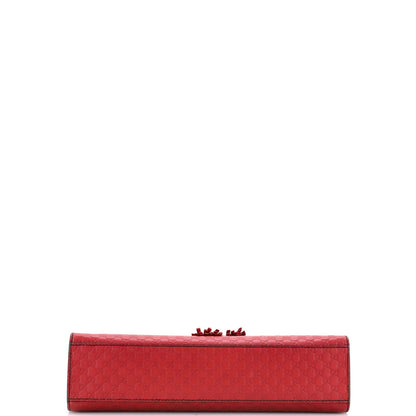 Gucci Emily Chain Flap Bag Microguccissima Leather Medium