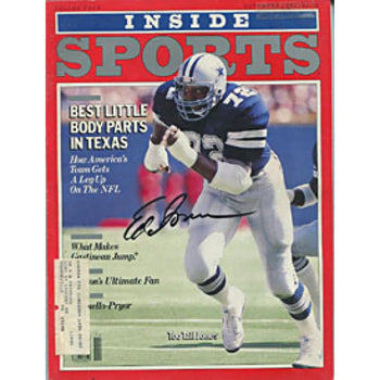 Ed Jones Autographed/Signed Inside Sports Magazine