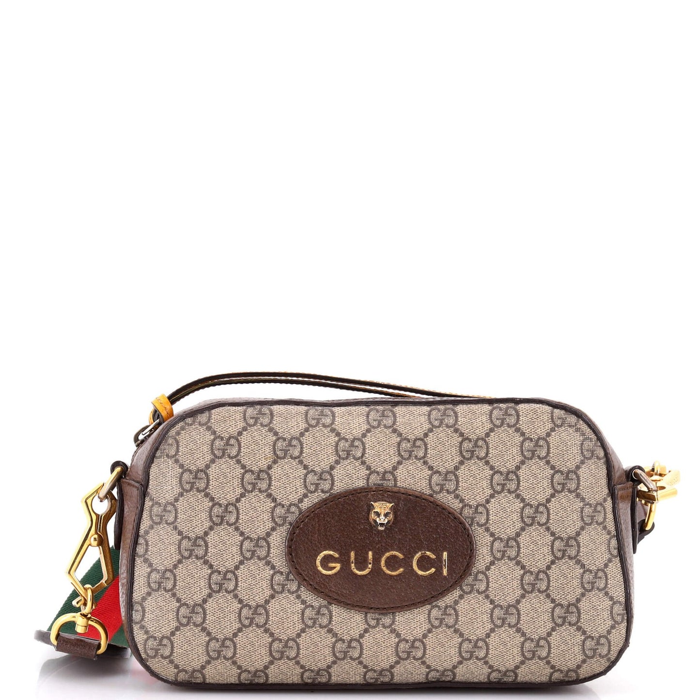 Gucci Neo Vintage Camera Messenger Bag Gg Coated Canvas