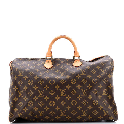 Louis Vuitton Speedy Handbag Monogram Canvas 40