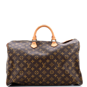 Louis Vuitton Speedy Handbag Monogram Canvas 40