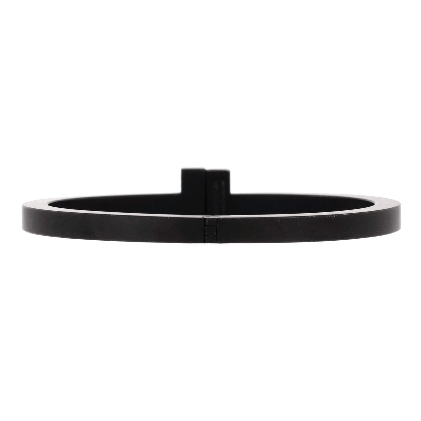 Tiffany & Co. T Square Bracelet Black Coated Steel