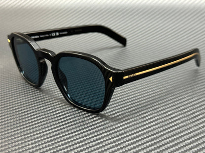 PRADA PR A16S 16K04D Black Green Polarized Unisex 52 mm Sunglasses