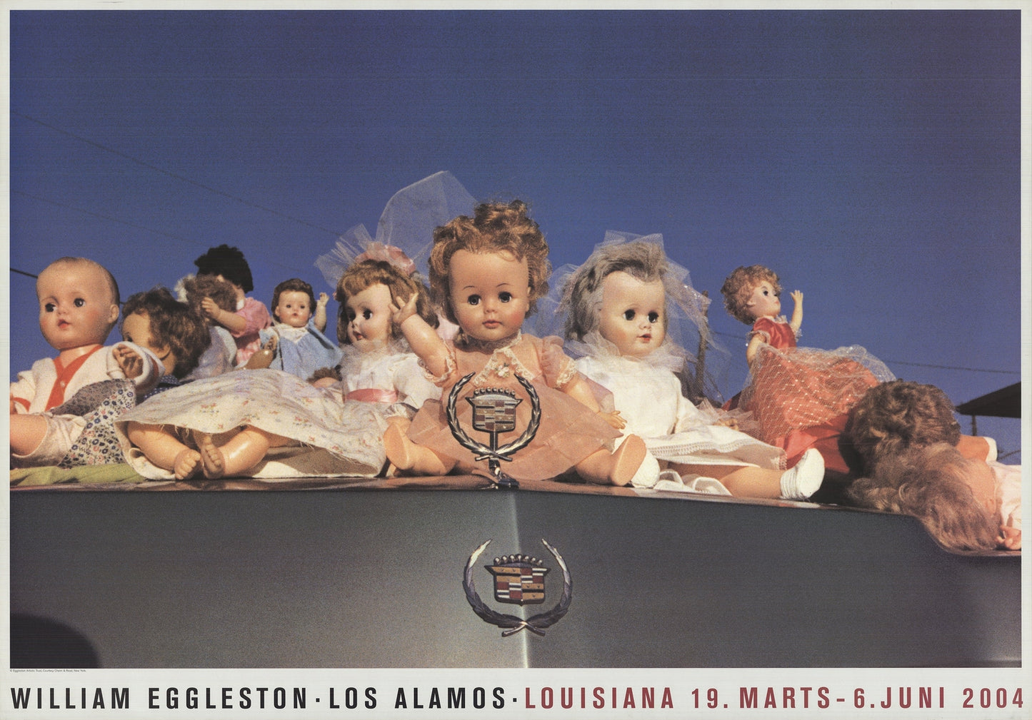 William Eggleston Dolls On A Cadillac " Poster Photography Blu