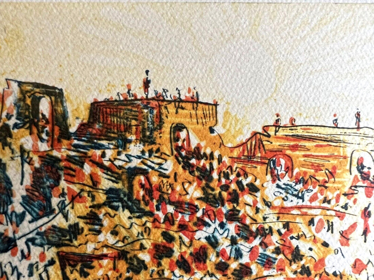 Pablo Picasso Lithograph Coa Signed Numbered Limited 180Exe