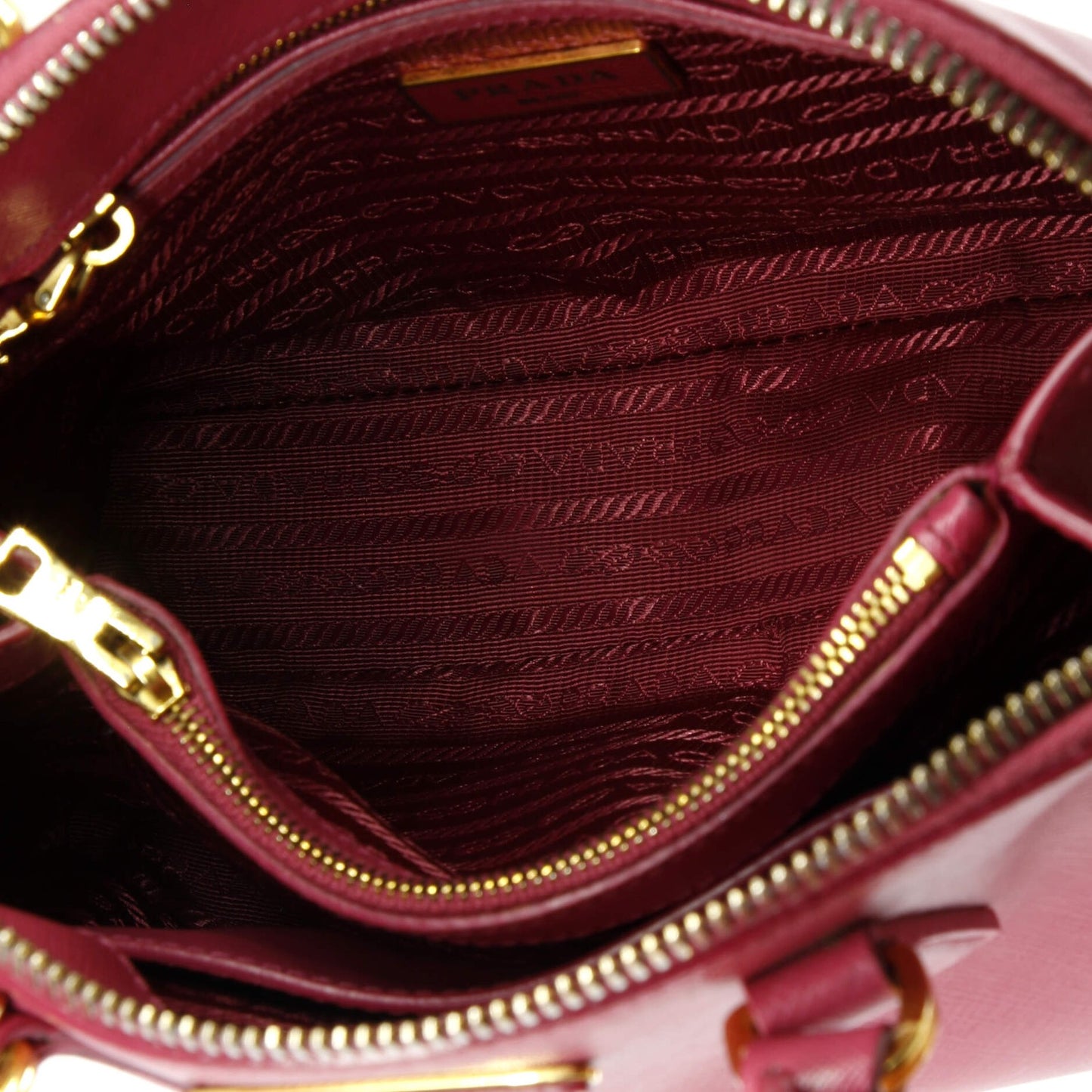 Prada Promenade Bag Saffiano Leather Small