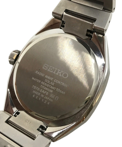 Seiko Solar Radio-Controlled Wristwatch Sbxy063