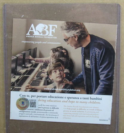 Andrea Bocelli Signed/Autographed Cd Photo Collage Framed Beckett 188621