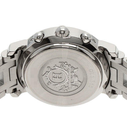 Hermes Clipper Chronograph New Buckle Watches Cl1.310 Stainless Steel/Stainl...