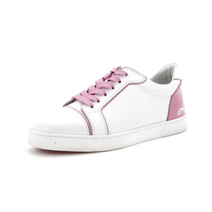 Christian Louboutin Women'S Fun Vieira Flat Sneakers Leather