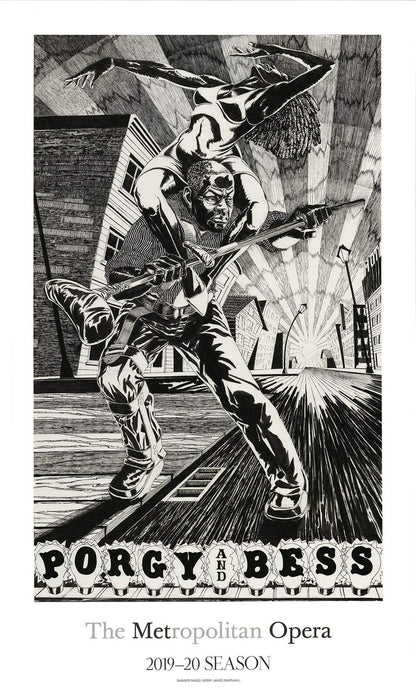 Kerry James Marshall The Gershwin'S Porgy And Bess " Offset Lithograph 2