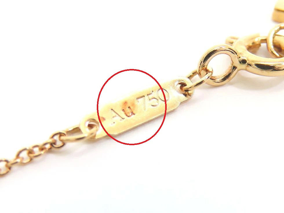 Tiffany & Co. 60011678 T Smile Small Necklace K18Rg