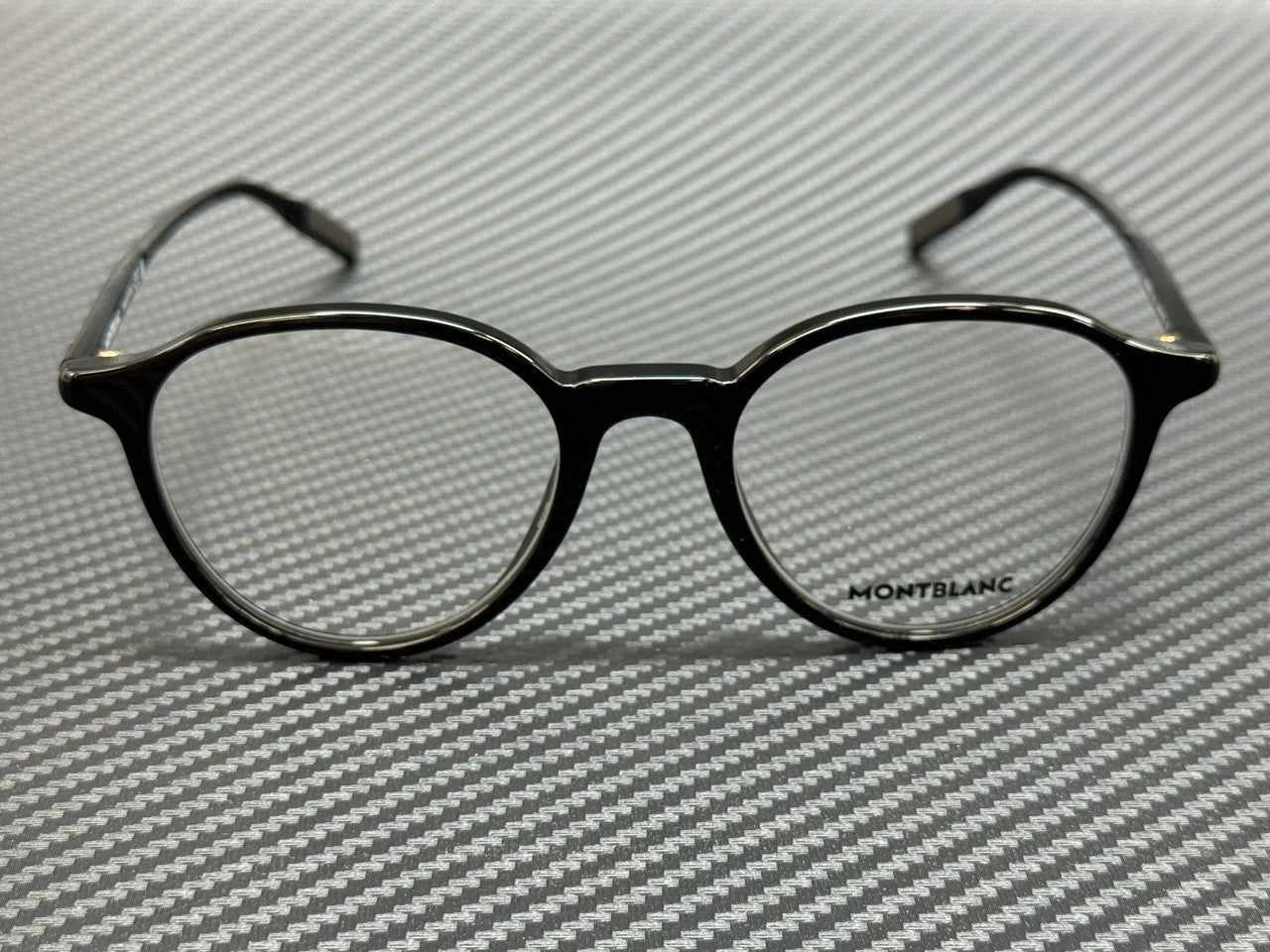 MONT BLANC MB0291O 001 Black Men's Medium 50 mm Eyeglasses