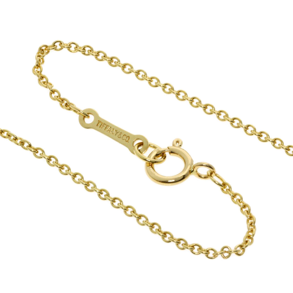 Tiffany&Co.   Necklace Open Heart K18 Yellow Gold