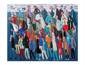 Kitti Narod Ed30 Original Silkscreen Serigraph Signed Framed Numbered Art Print