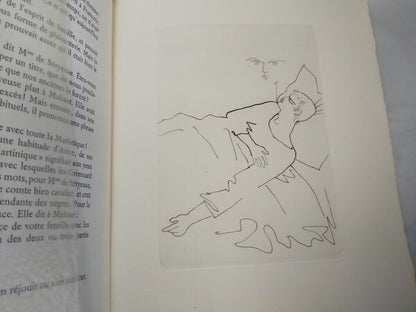 1953 1St Edition Le Bal Du Comte D'Orgel Radiguet/Cocteau Limited 250 Etching