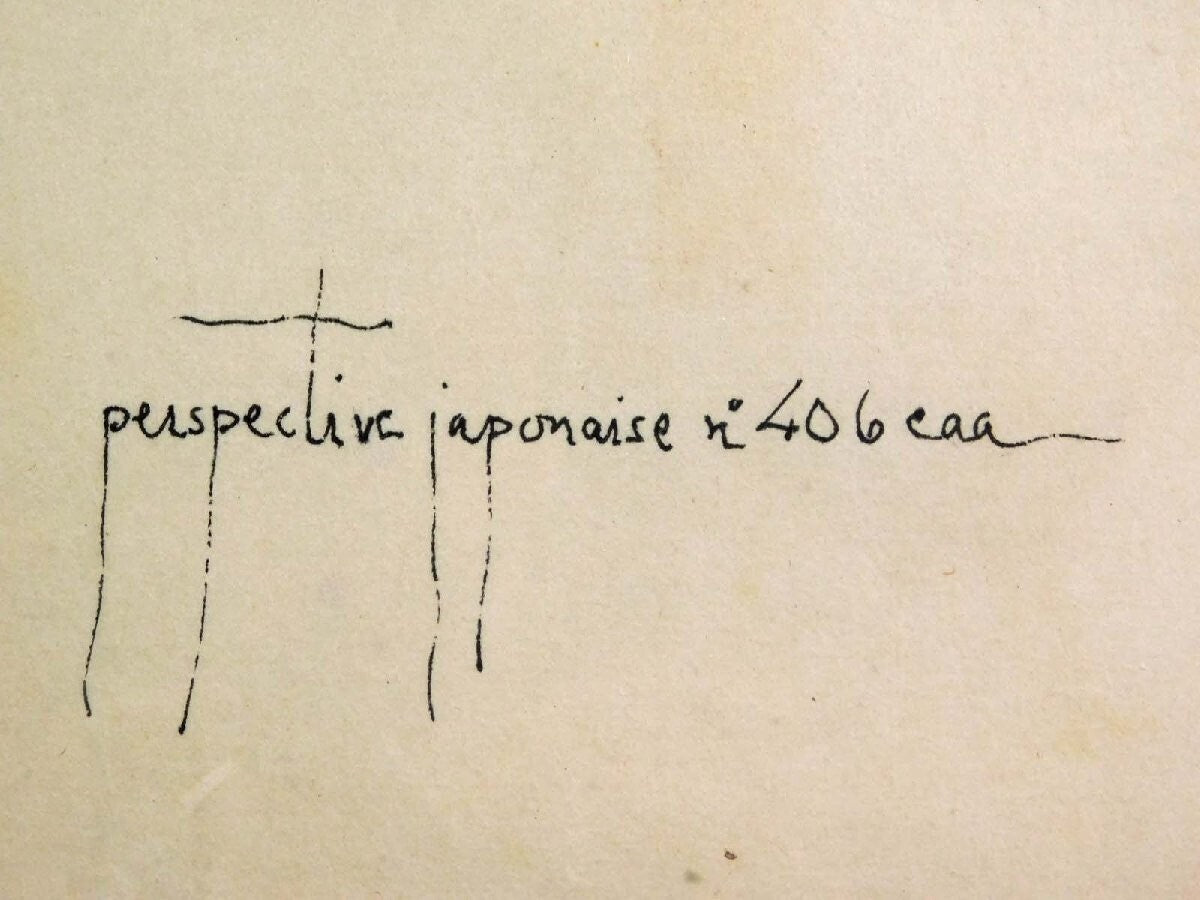 Oscar Reutersvrd Perspective Japonaise 406 Framed Impossible Figure Optical Art