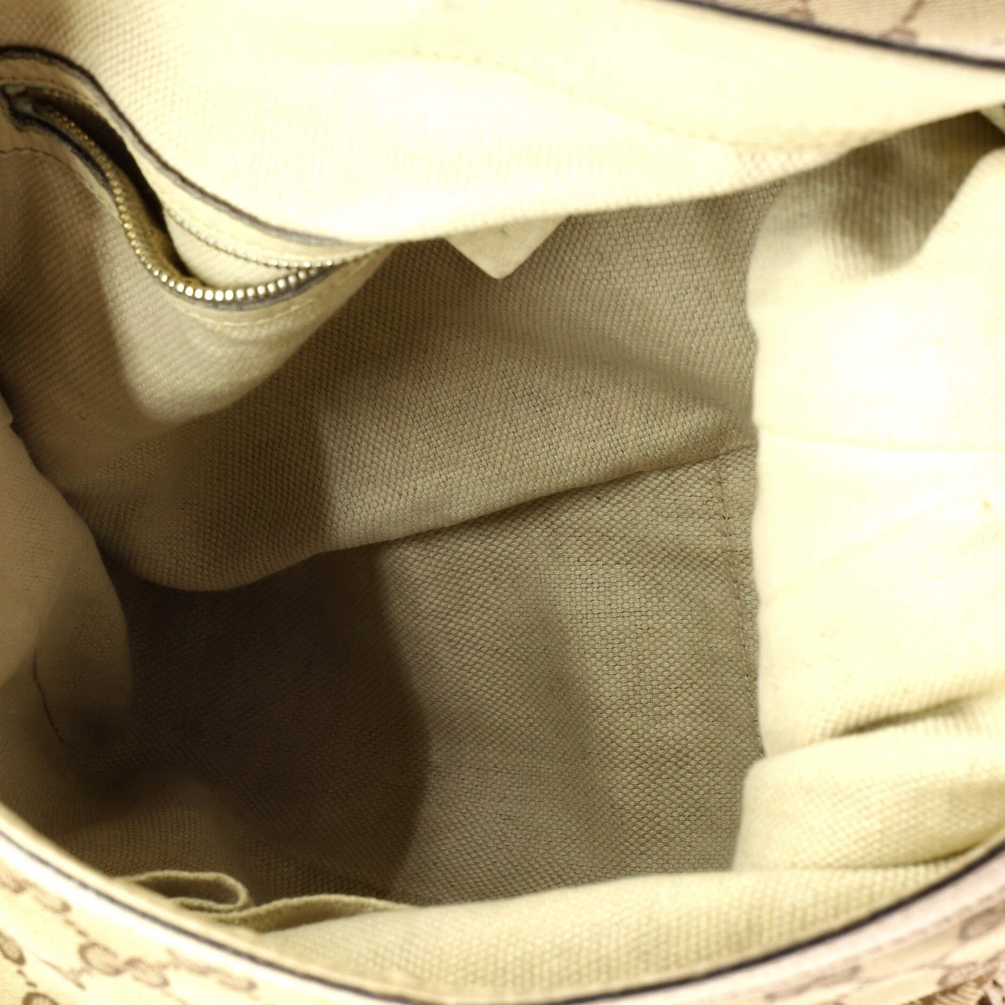 Gucci Diana Bamboo Shoulder Bag Gg Canvas Medium