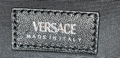 Versace La Medusa Chain Clutch Quilted Velvet