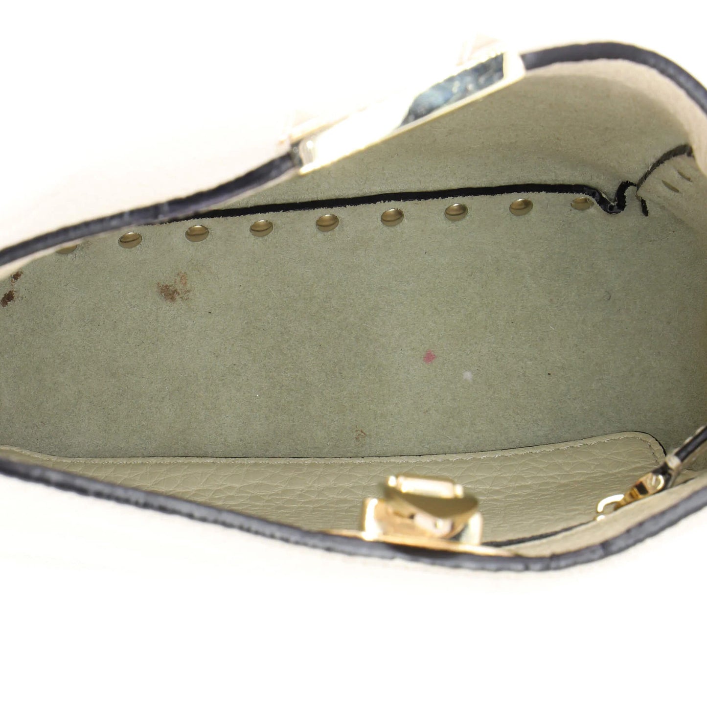 Valentino Garavani Rockstud Flip Lock Messenger Bag Leather Mini