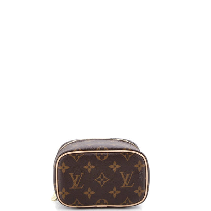 Louis Vuitton Nice Vanity Case Monogram Canvas Nano