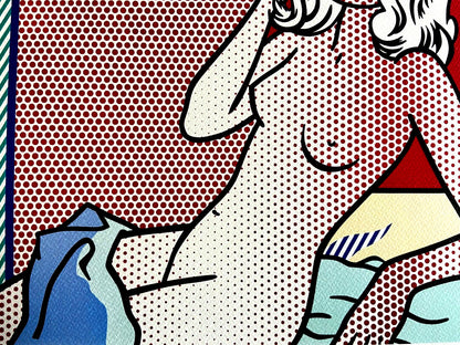 Roy Lichtenstein Lithograph Coa Hand Numbered