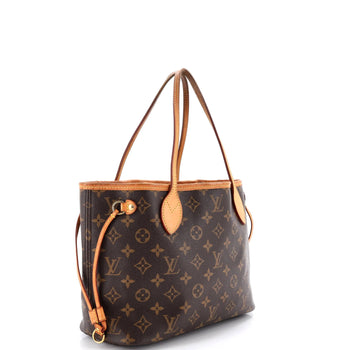 Louis Vuitton Neverfull Nm Tote Monogram Canvas Pm