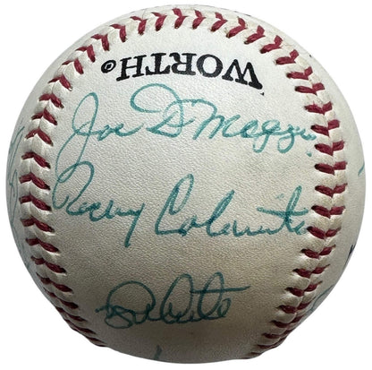 Stars Autographed Baseball Hall Famers